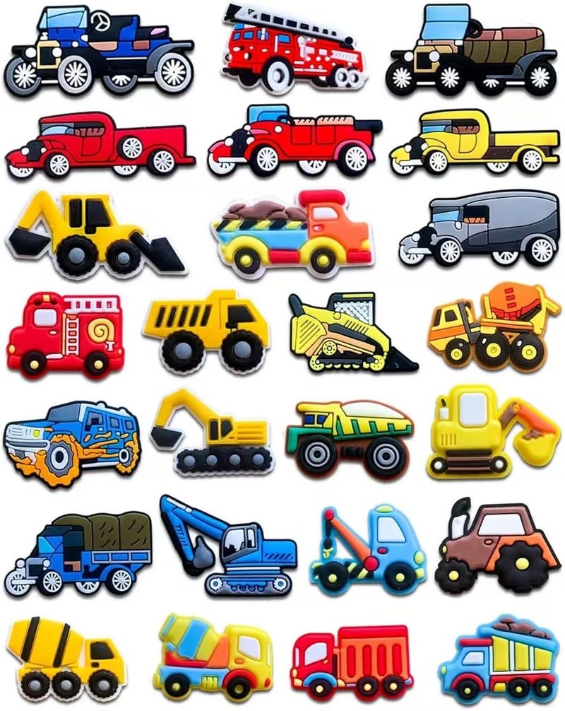 BOWNDY PVC Sports Cars Shoe Charms - Bulk Pack of Cute Random Charms - Image 1